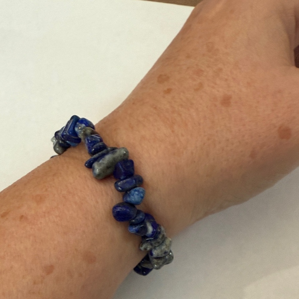 Lapis Lazuli chip Bracelet